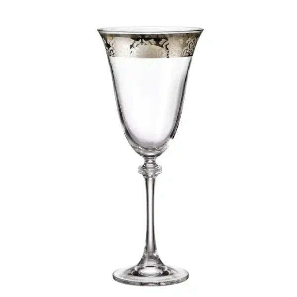 Copas de vino  Alexandra Platinum  350ml set x 6pz